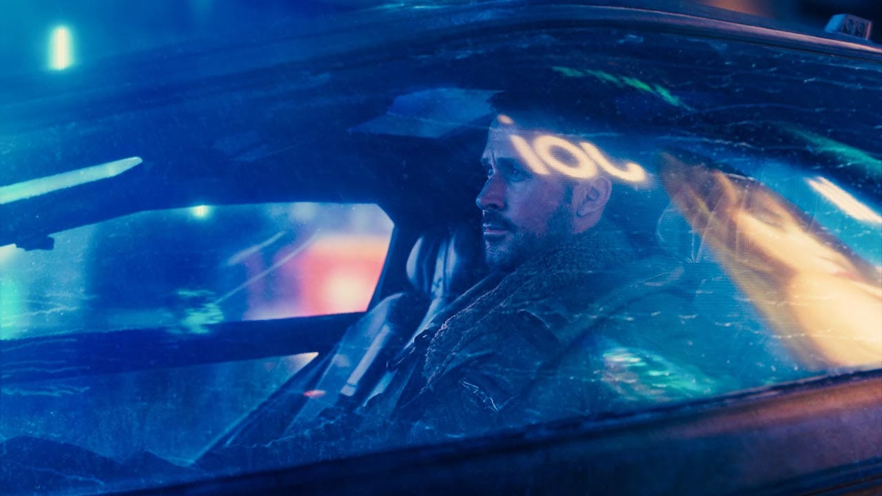 Ryan Gosling como K en Blade Runner 2049