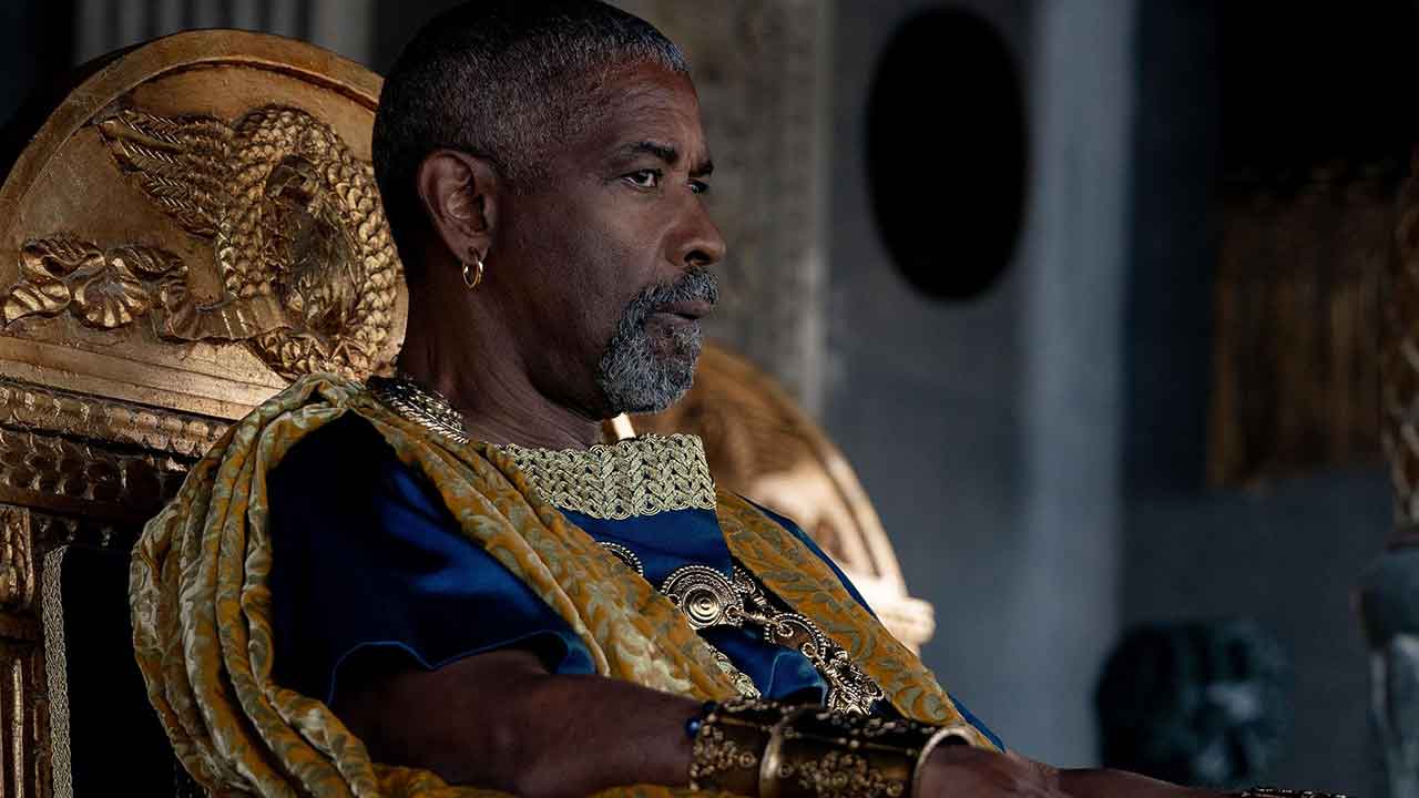 Denzel Washington en Gladiator II