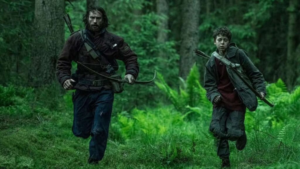 Aaron Taylor-Johnson y Alfie Williams en 28 años después