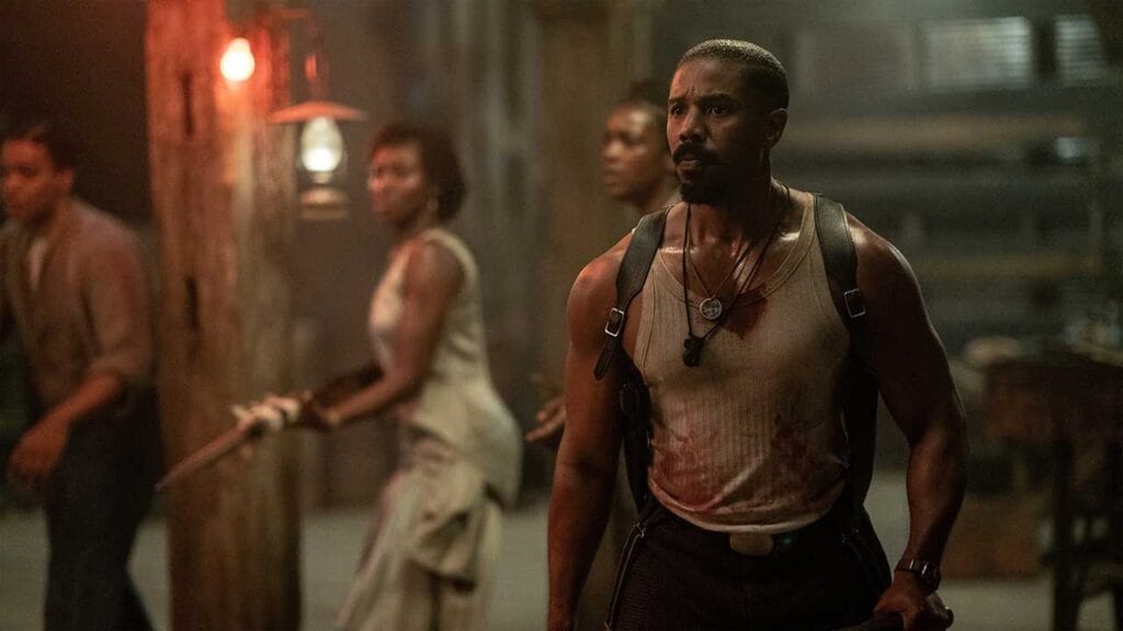 Michael B. Jordan en la película Los Pecadores