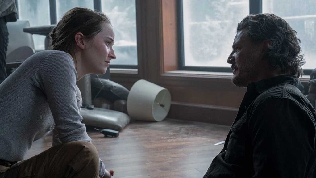 Joel y Abby en el episodio 2 de la temporada 2 de The Last of Us