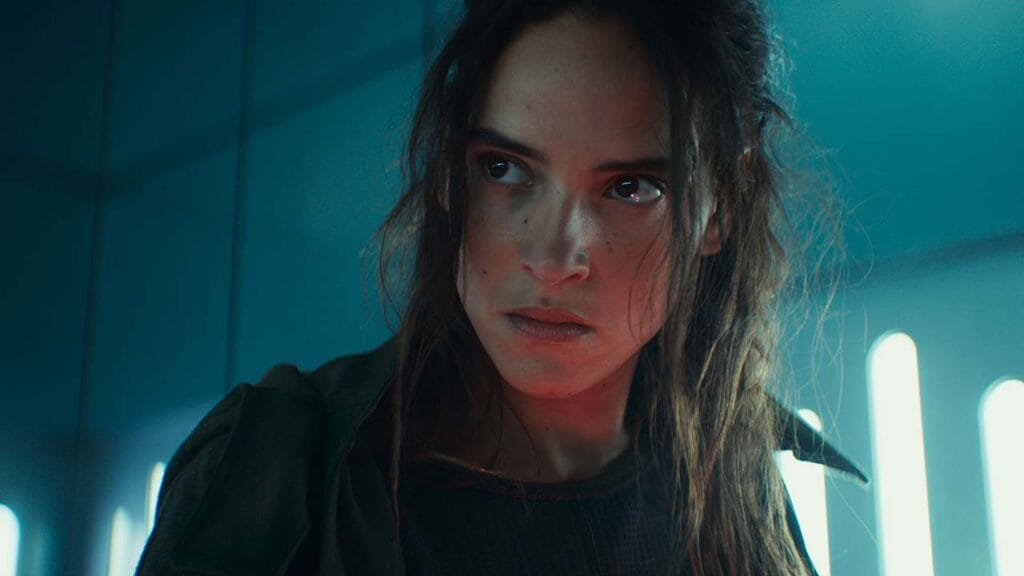 Adria Arjona como Bix en el episodio 6 de la temporada 2 de Andor