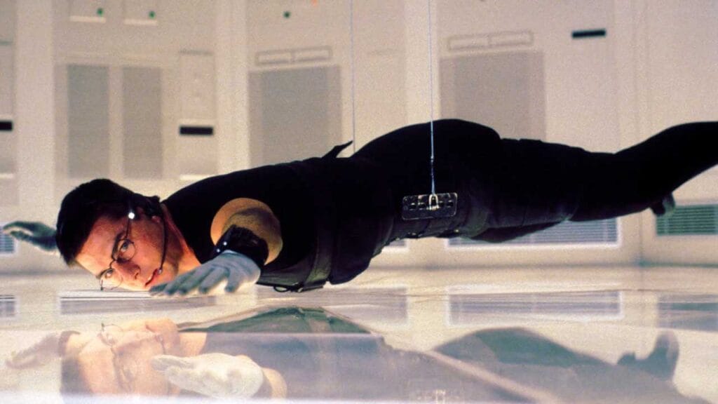 Tom Cruise como Ethan Hunt en Misión Imposible