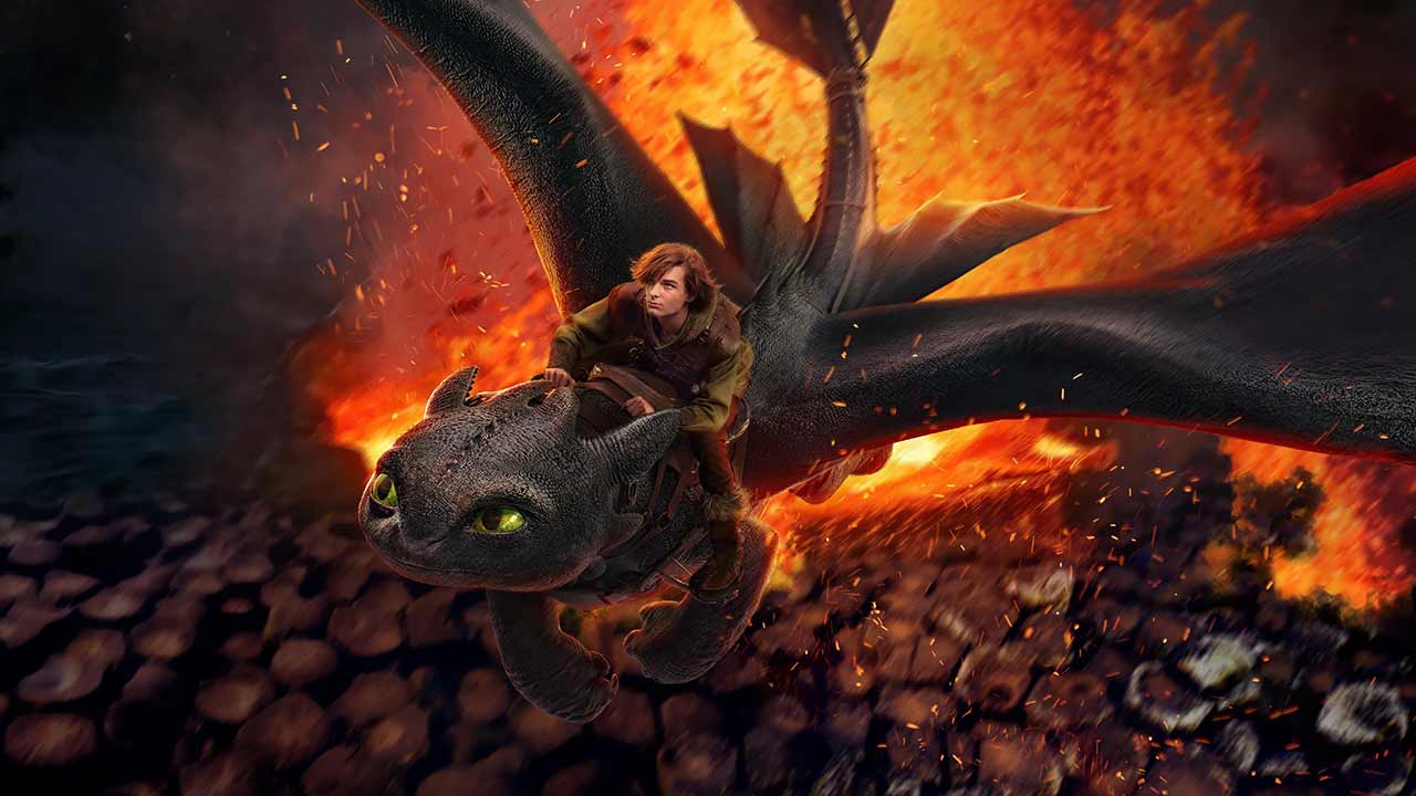 Cómo entrenar a tu dragón de acción real