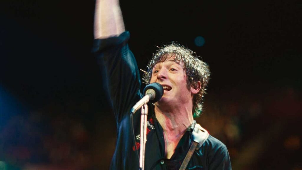 Jeremy Allen White como Bruce Springsteen en la película Springsteen: Deliver me from nowhere