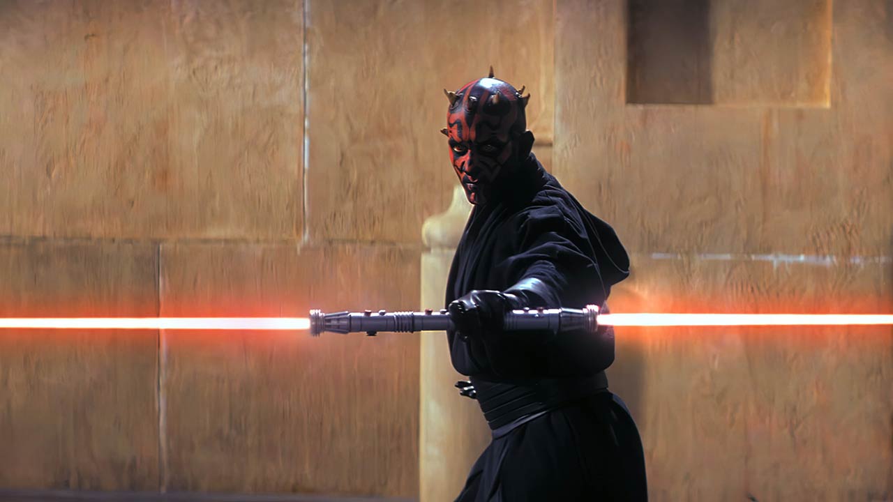 Darth Maul en Star Wars: La Amenaza Fantasma