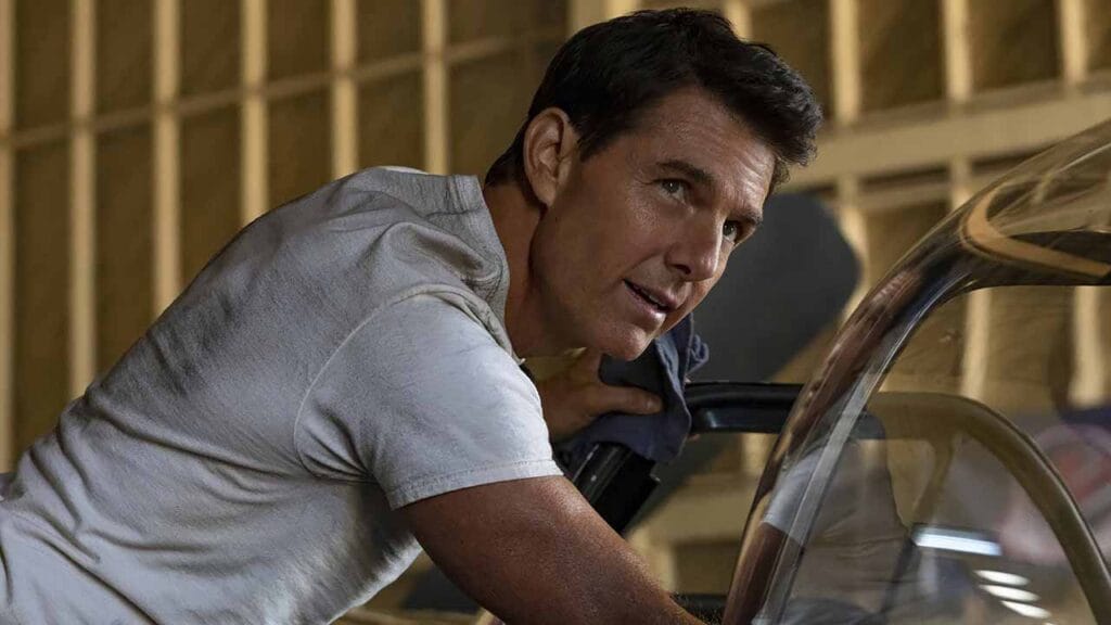 Tom Cruise en Top Gun: Mavereick