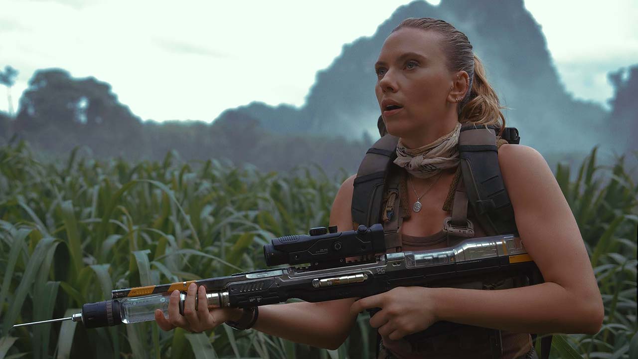 Scarlett Johansson como Zora Bennett en Jurassic World: El Renacer
