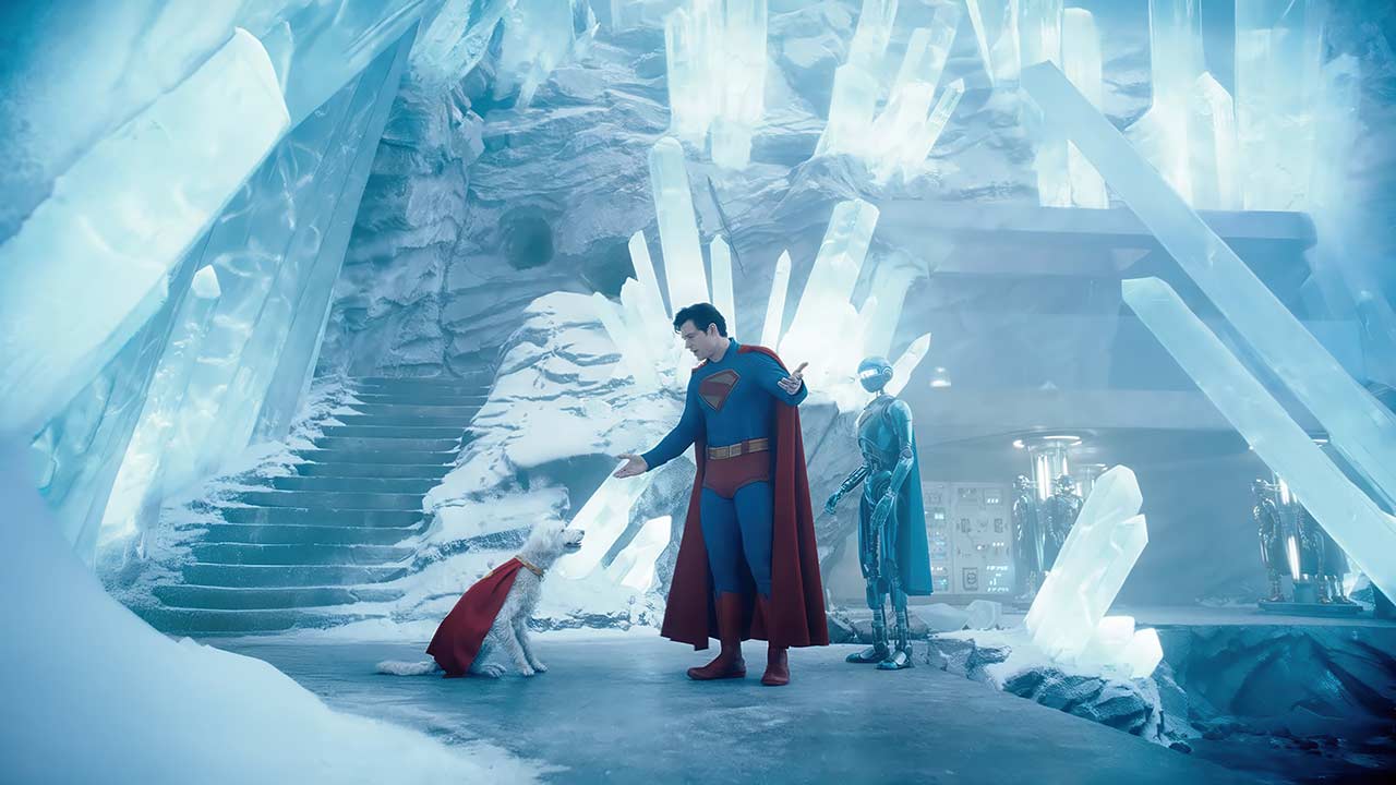 David Corenswet como Superman en Superman