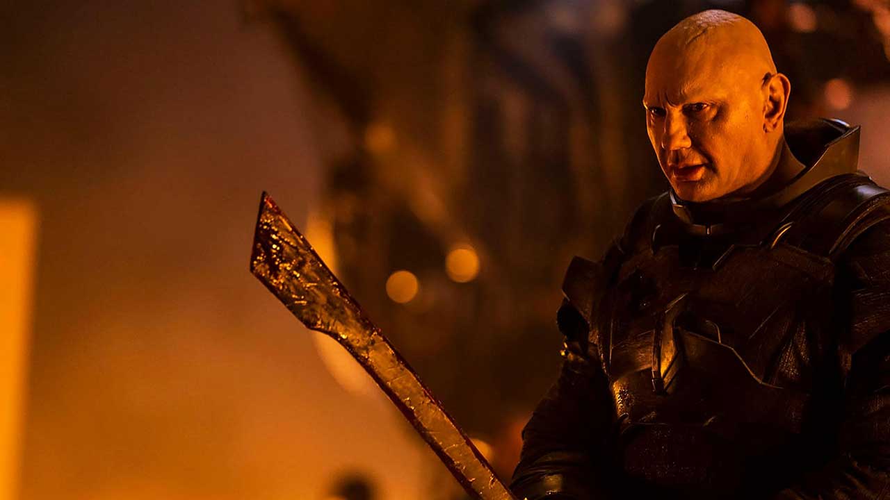 Dave Bautista como Rabban en Dune: APrte Dos