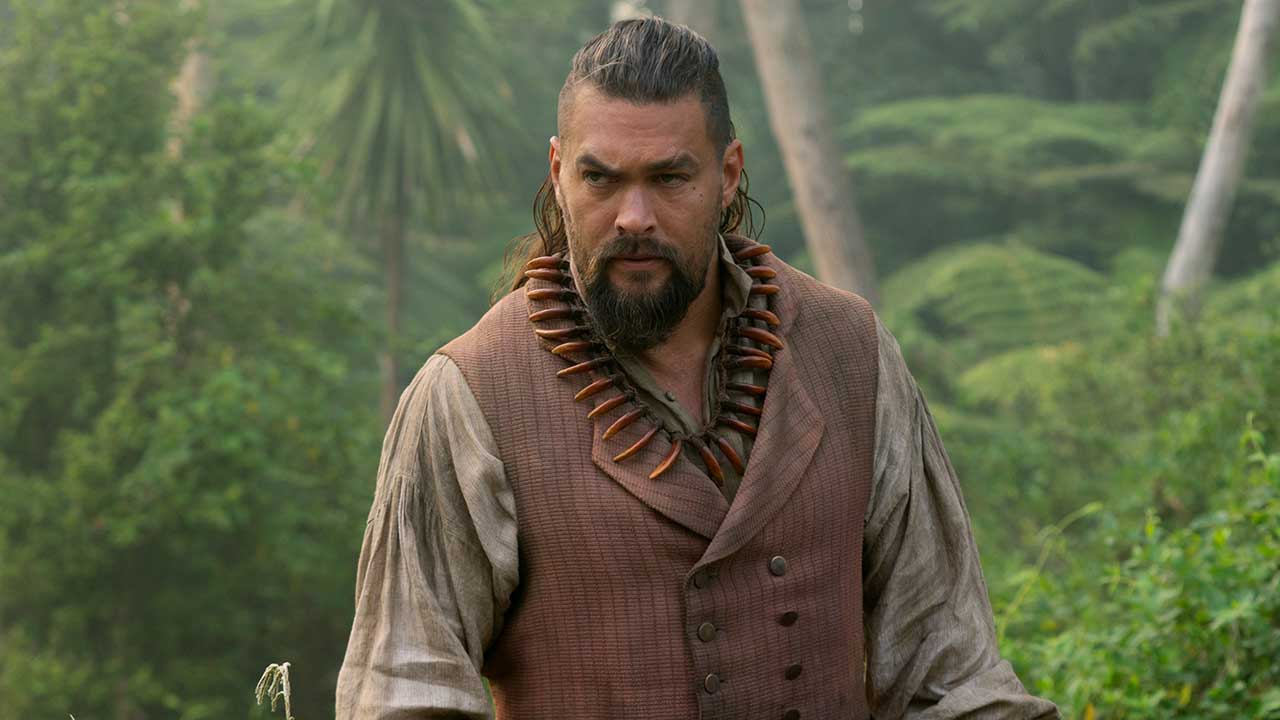 Jason Momoa como Ka'iana en el episodio 4 de El Gran Guerrero