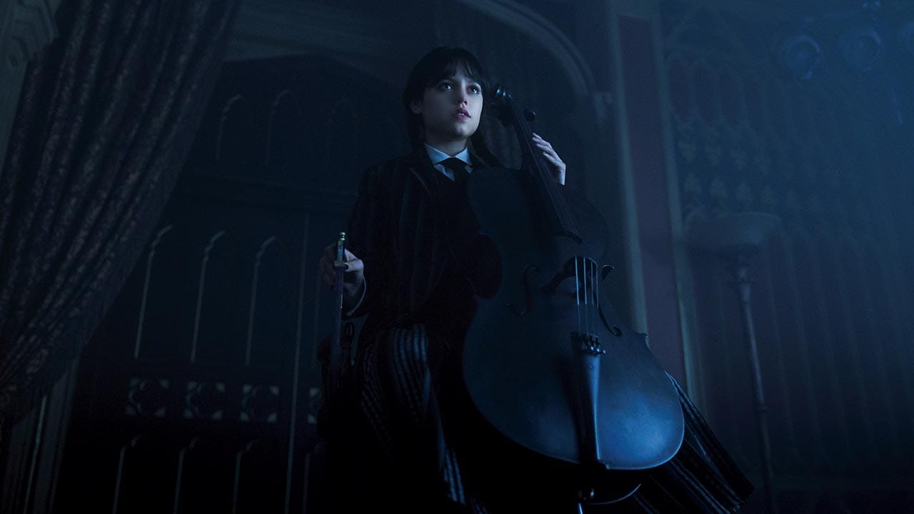 Jenna Ortega como Miércoles Addams en el episodio 1 de la temporada 2 de Miércoles