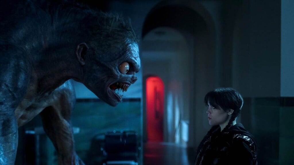 Jenna Ortega como Miércoles Addams en Miércoles
