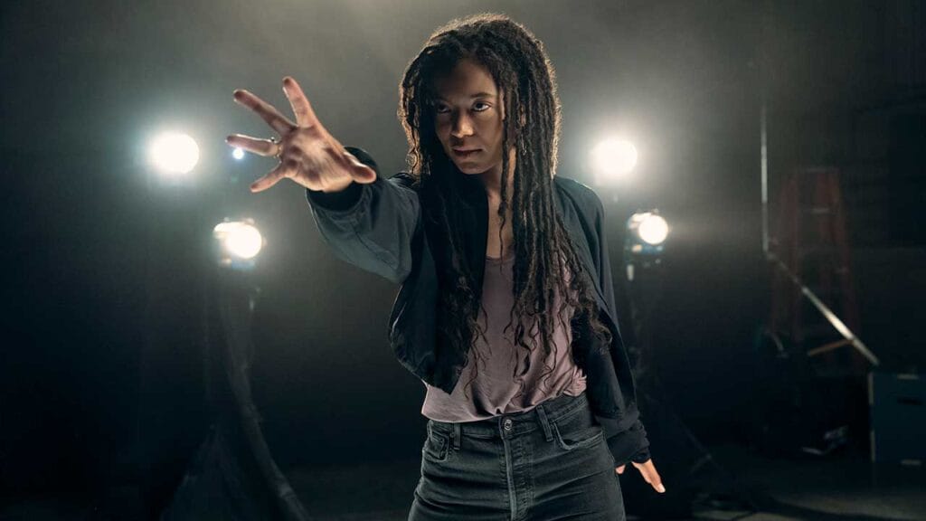 Jaz Sinclair como Marie Moreau en la temporada 2 de Gen V