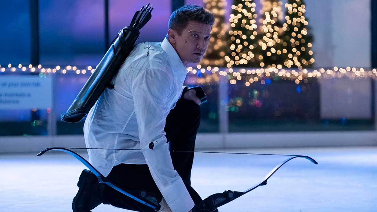 Jeremy Renner como Clint Barton en Ojo de Halcón
