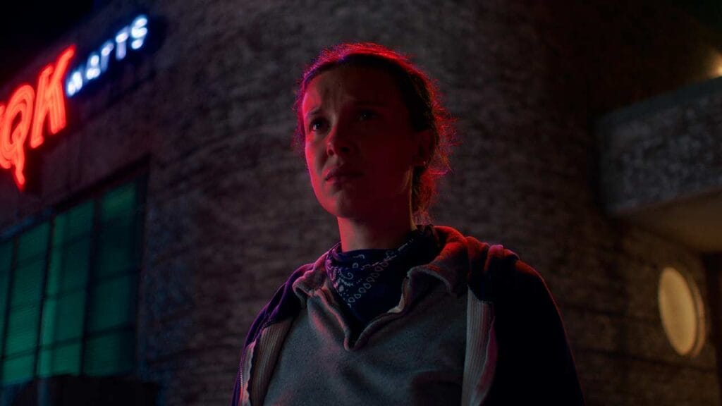 Once en el primer episodio de la temporada 45 de Stranger Things