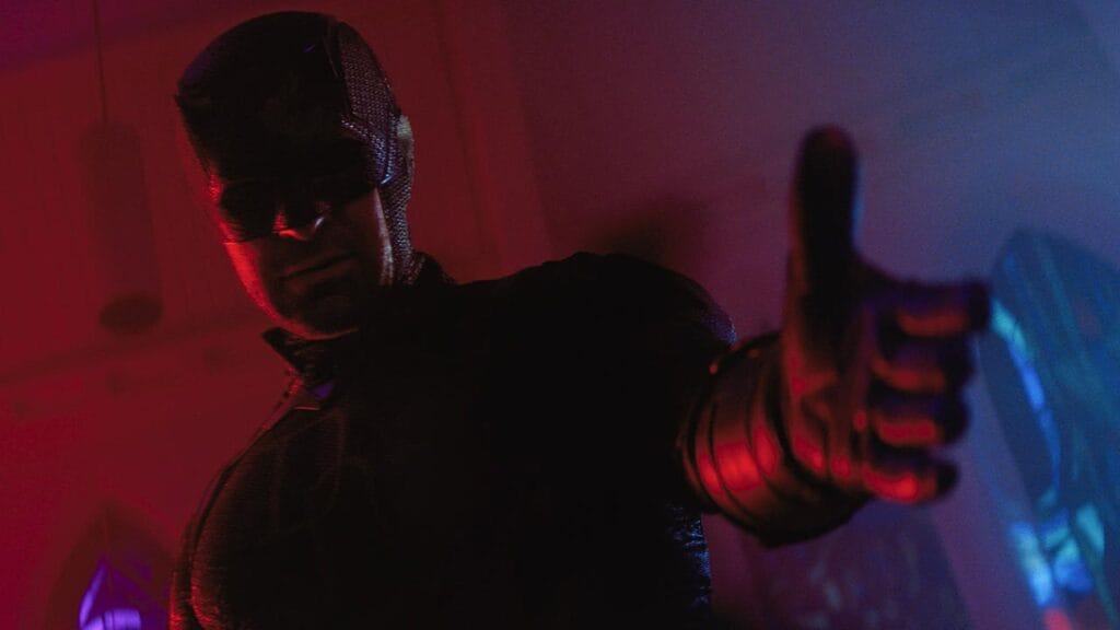 Charlie Cox como Daredevil en la temporada 2 de Daredevil: Born Again