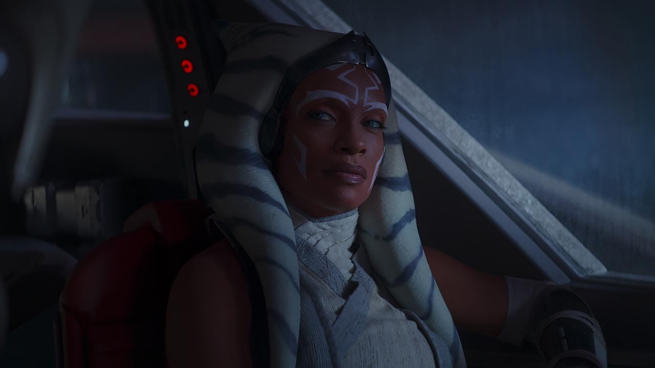 Rosario Dawson como Ahsoka Tano en la temporada 1 de Ahsoka