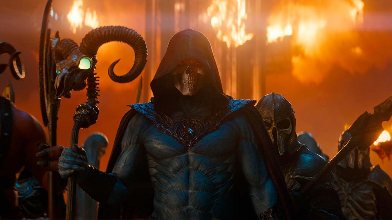 La apariencia de Skeletor en la nueva Masters del Universo casi difiere de la original