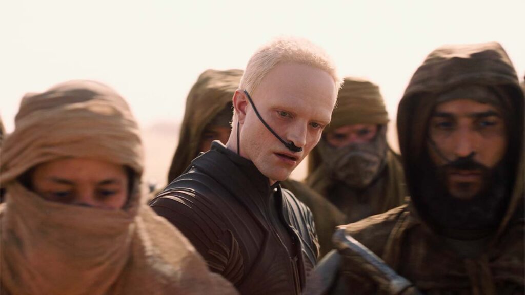 Robert Pattinson como Scytale en Dune 3