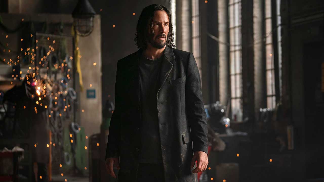 Keanu Reeves como Neo en Matrix Resurrections