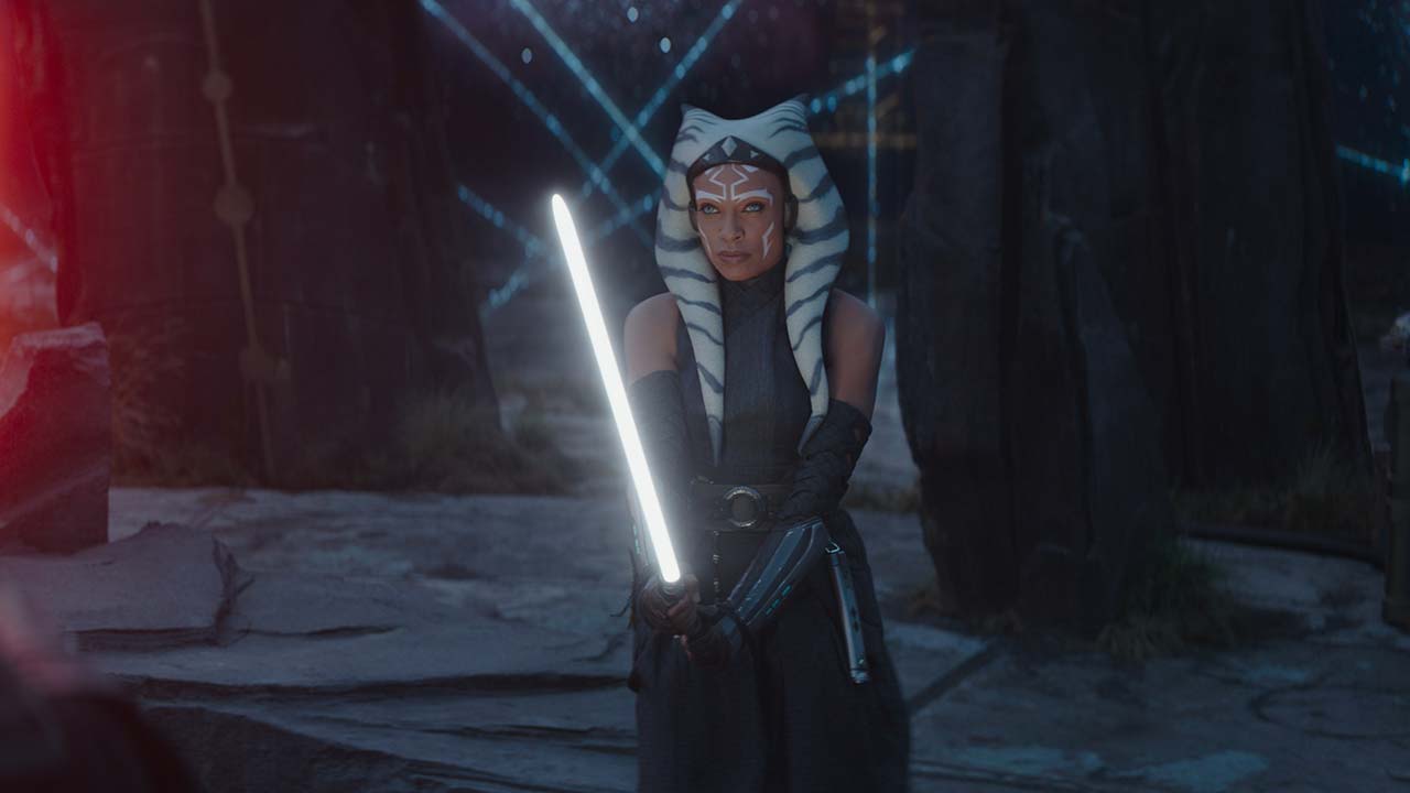 Rosario Dawson como Ahsoka Tano en la temporada 1 de Ahsoka
