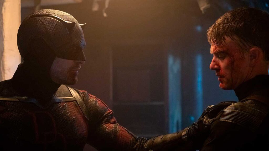 Charlie Cox y Wilson Bethel en el episodio 5 de la temporada 2 de Daredevil: Born Again
