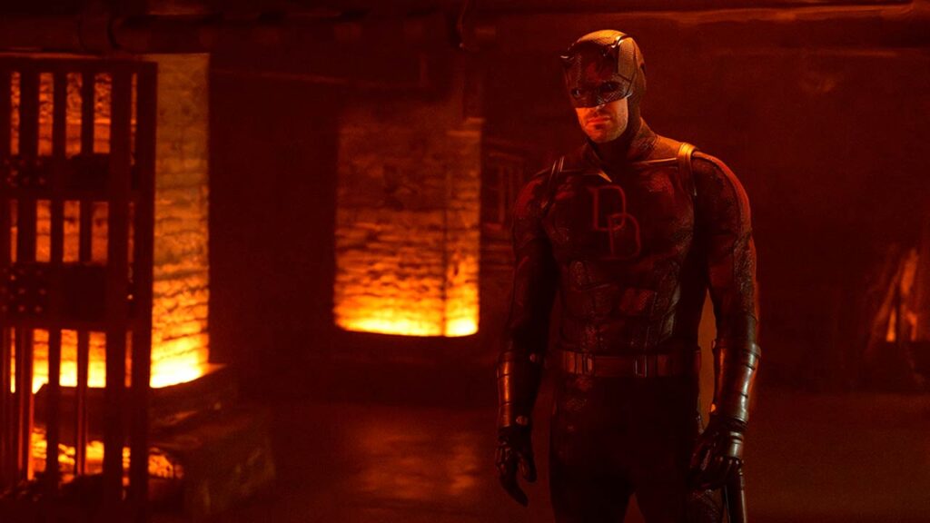 Charlie Cox como Daredevil en el episodio 6 de la temporada 2 de Daredevil: Born Again