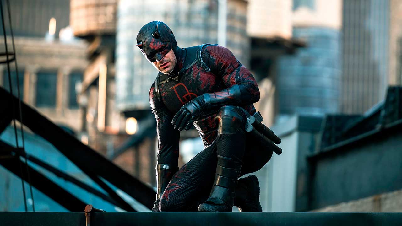 Charlie Cox como Daredevil en el episodio 7 de la temporada 2 de Daredevil: Born Again