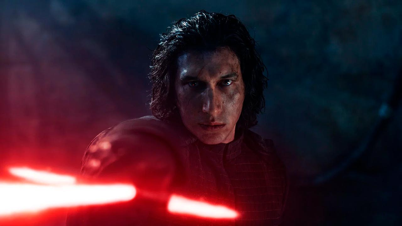 Adam Driver como Ben Solo en Star Wars: El Ascenso de Skywalker