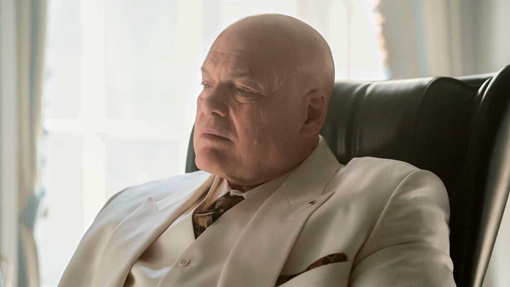 Vincent D'Onofrio comoW ilson Fisk en Daredevil: Born Again