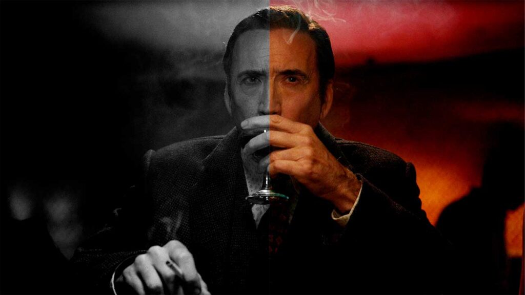 Nicolas Cage en Spider-Noir: Diferencia blanco y negro y color
