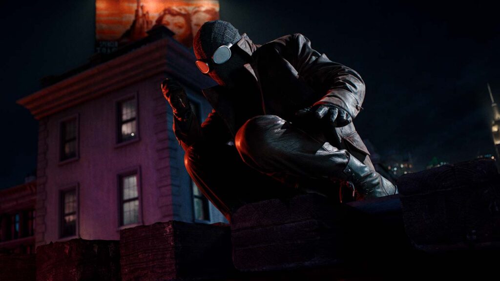 Nicolas Cage como Spider-Man en Spider-Noir