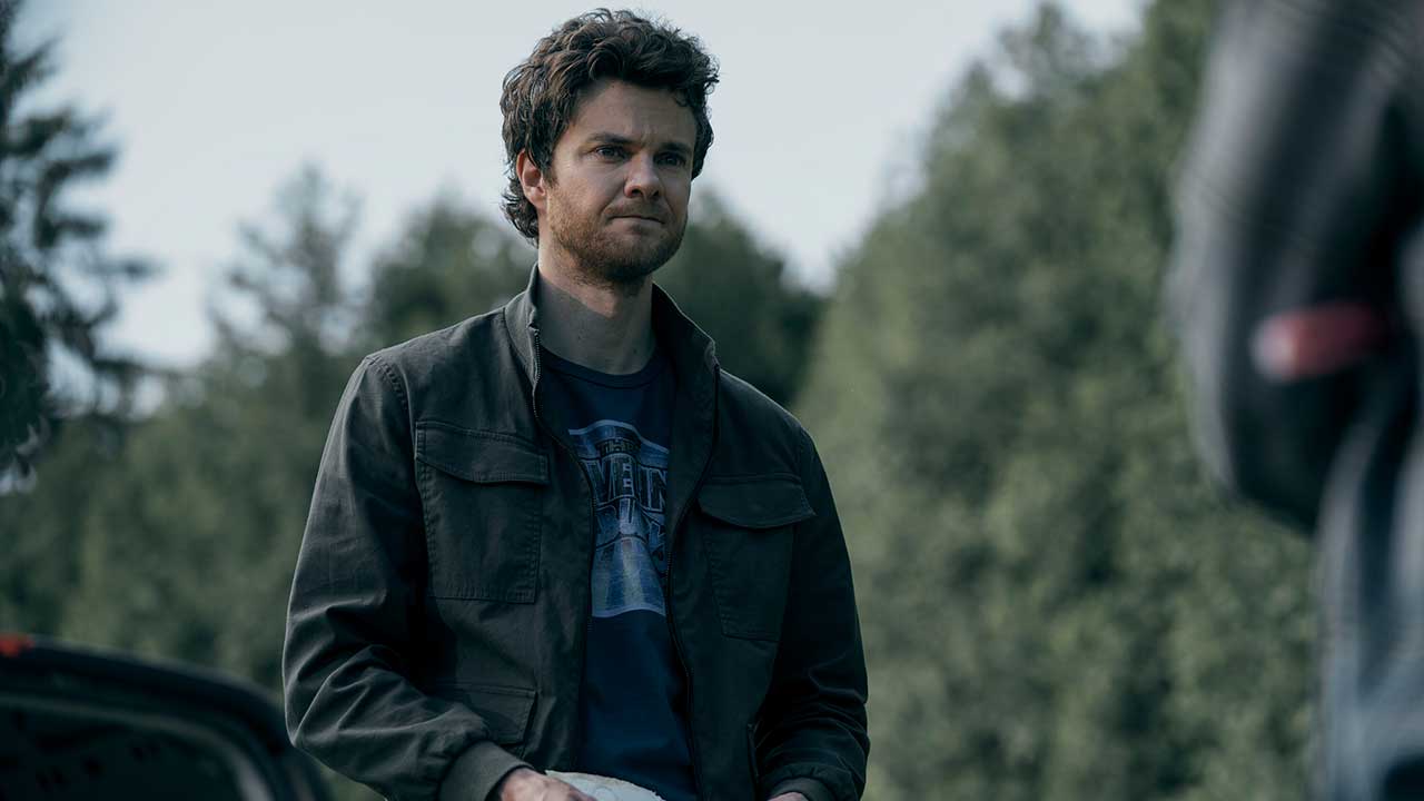 Jack Quaid como Hughie en el episodio 8 de la temporada 5 de The Boys