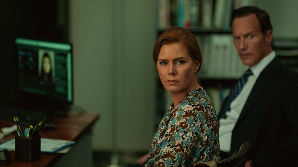Amy Adams y Patrick Wilson en Cape Fear, una de las próximas series de 2026 de Apple TV