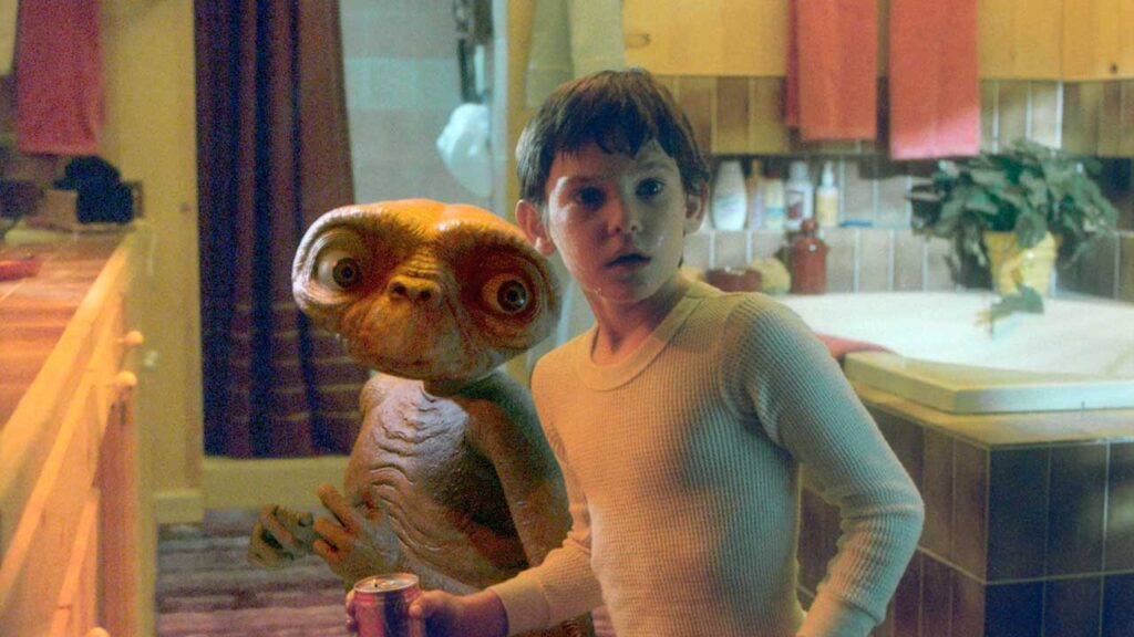 E.T., el extraterrestre encabeza el ranking de mejores películas de ciencia ficción de Spielberg