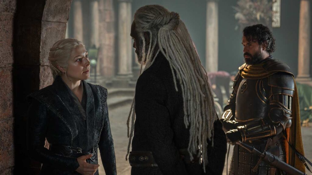 Motivo por el que Rhaenyra se niega a reconocer a Alyn y Addam como Velaryon
