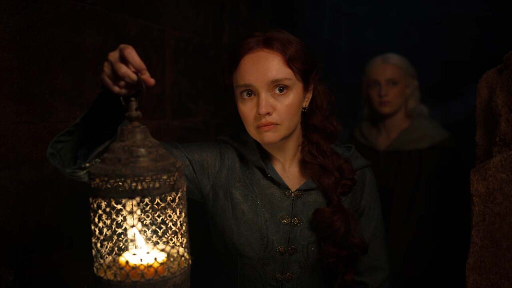 Alicent y Helaena están atrapadas al final del episodio 3x05 de La Casa del Dragón