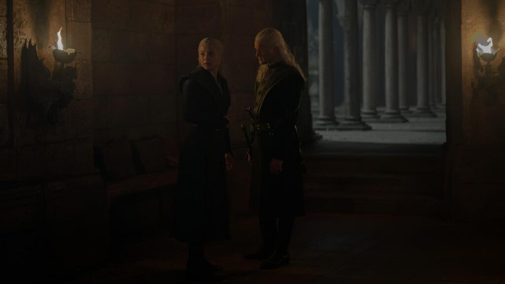 Rhaenyra debe tomar decisiones en La Casa del Dragón
