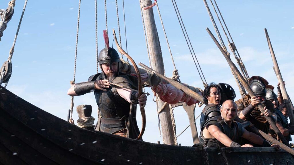 Matt Damon en La Odisea de Christopher Nolan