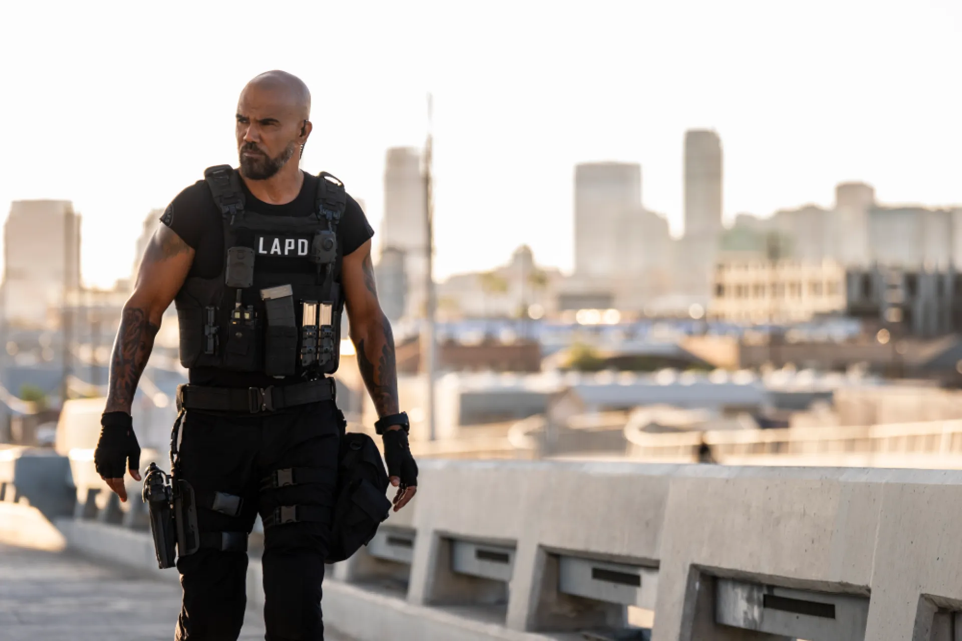 Shemar Moore en S.W.A.T. Exiles