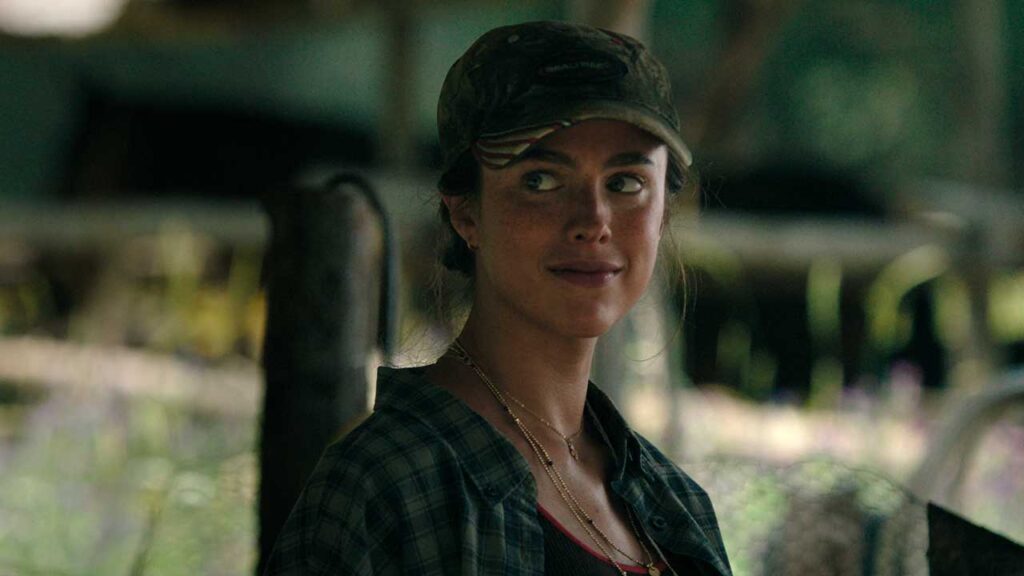 Margaret Qualley como Cima en 'La constelación del perro'