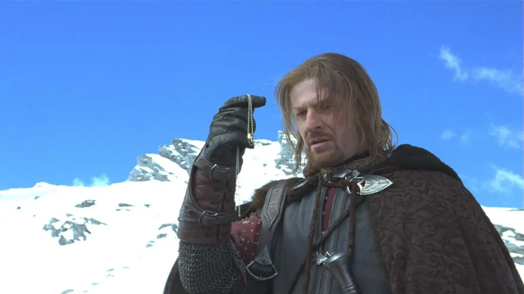 Uno de los leitmotiv más destacados en el cine es el de Boromir en La Comunidad del Anillo