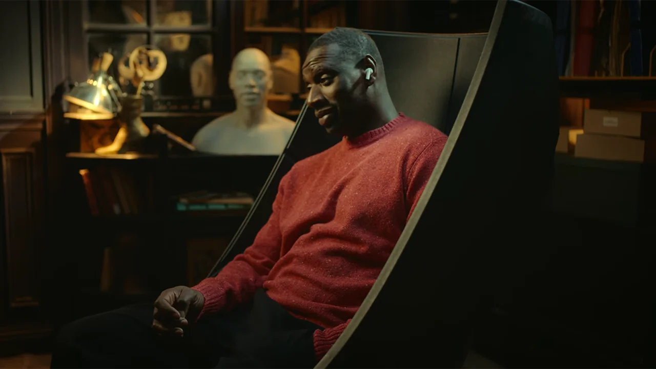 Omar Sy en el episodio 4 de la temporada 4 de Lupin