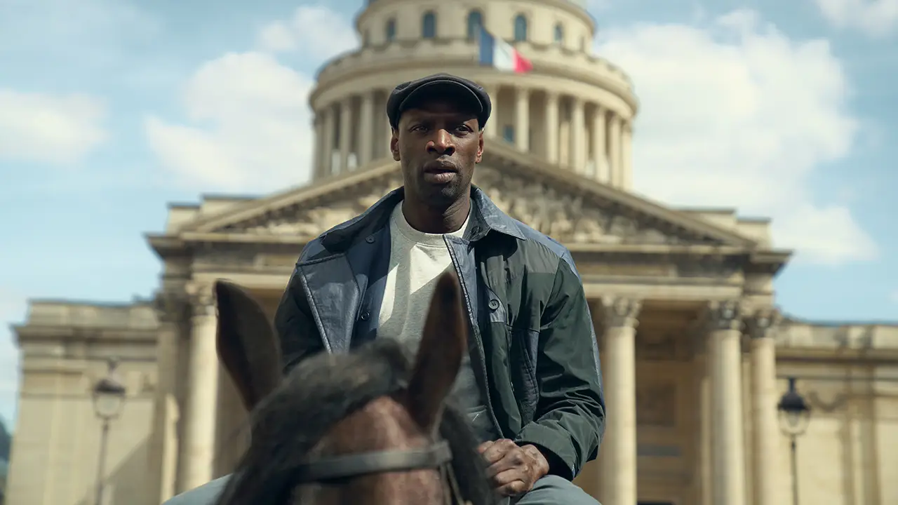 Omar Sy como Assane en el episodio 8 de la temporada 4 de Lupin